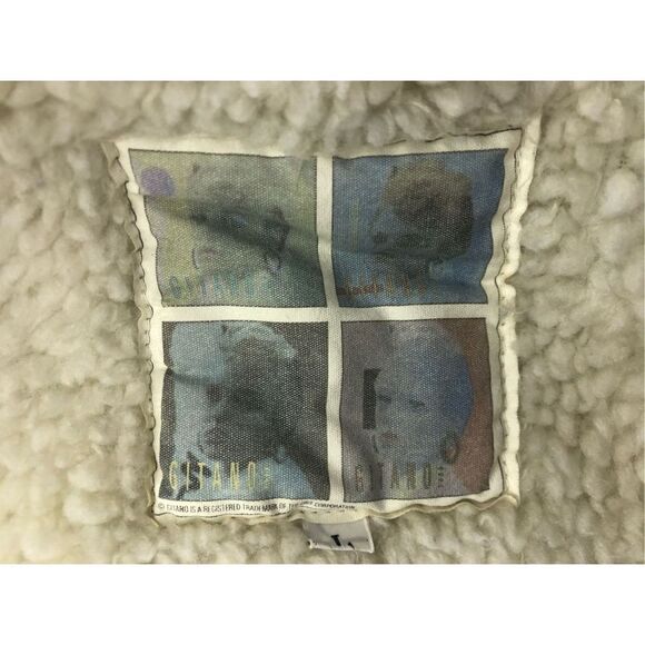 Vintage 1990’s Gitano Denim Coat Jean Jacket Western Lining Women’s SZ L - Picture 9 of 12